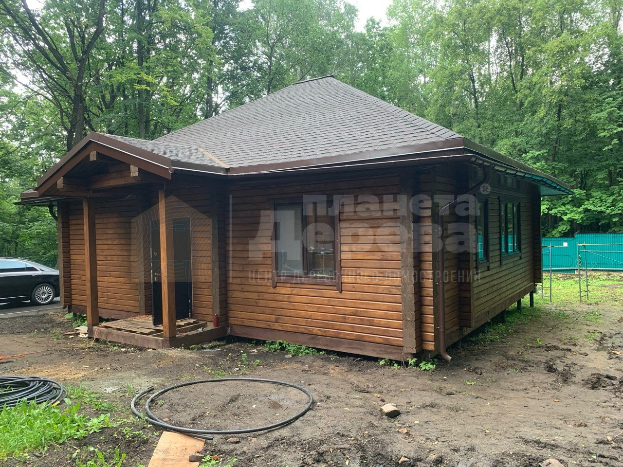 Фото: Дом из клееного бруса Булгаково